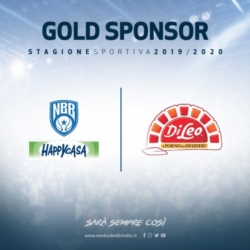 DI LEO PIETRO S.p.a. Di Leo Biscotti Gold Sponsor Happy Casa Brindisi